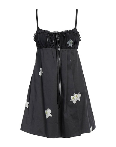REIMAGINE PINKO x PATRICK MCDOWELL Vestito corto Nero 100% Cotone