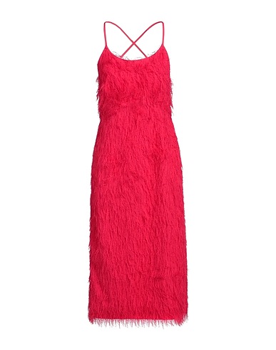 TWINSET Midi dress Fuchsia 100% Polyester