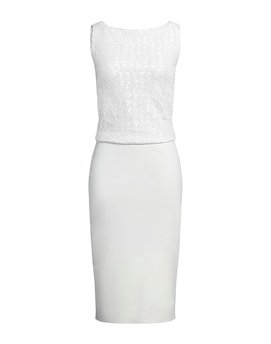 CHIARA BONI LA PETITE ROBE チューブドレス ホワイト ナイロン 72% / ポリウレタン 28%