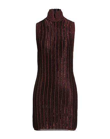 TOM FORD Tubino Marrone 60% Lana Vergine, 28% Viscosa, 12% Fibra di metallo