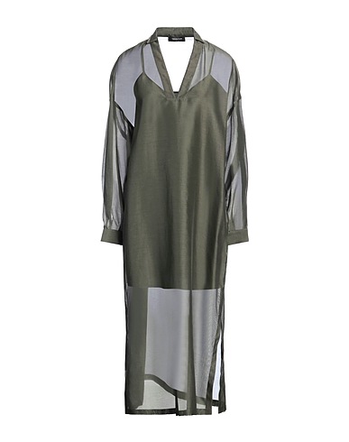 FABIANA FILIPPI Midi dress Dark green 82% Polyester, 18% Elastane