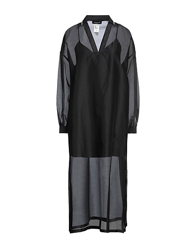 FABIANA FILIPPI Midi dress Black 82% Polyester, 18% Elastane