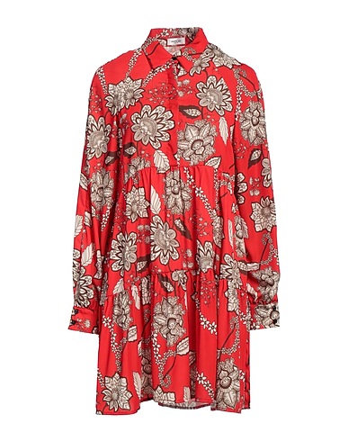 REPLAY Short dress Red 97% Polyester, 3% Elastane