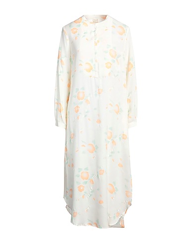 MASSIMO ALBA Midi dress Ivory 100% Silk