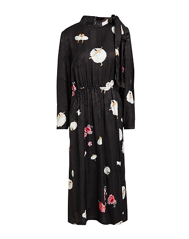 PAUL & JOE Midi dress Black 100% Viscose
