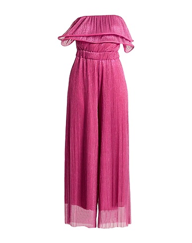 KAOS JEANS Jumpsuits and Overalls Garnet 55% Polyester, 45% Metal