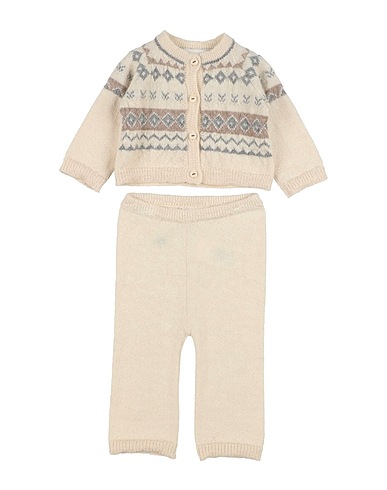 BONPOINT Completo Baby  Beige 100% Lana di alpaca