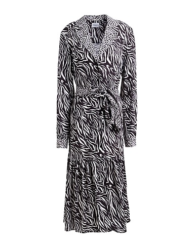 REPLAY Midi dress Black 100% Polyester