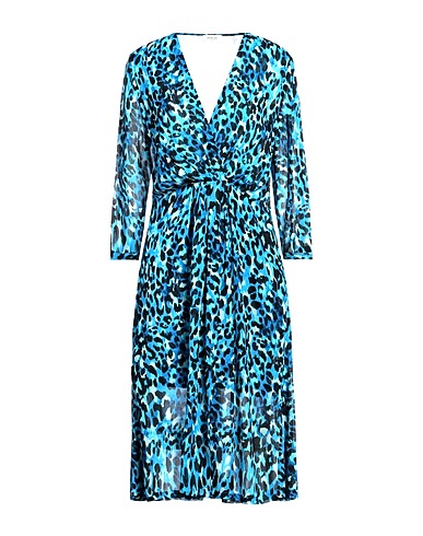 REPLAY Midi dress Azure 100% Viscose