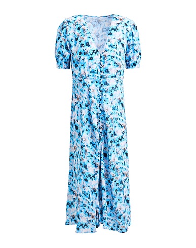 REPLAY Midi dress Azure 100% Polyester