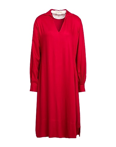 LE SARTE PETTEGOLE Midi dress Red 100% Viscose