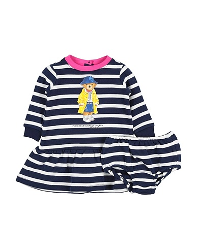 POLO RALPH LAUREN Baby dress POLO BEAR FRENCH TERRY DRESS & BLOOMER
 84% Cotton, 16% Polyester