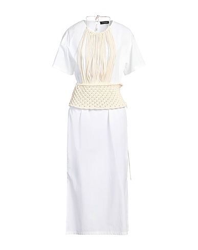 FABIANA FILIPPI Midi dress White 100% Cotton