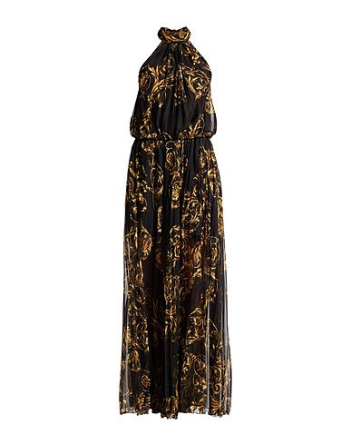 VERSACE JEANS COUTURE Elegant dress Black 100% Polyester