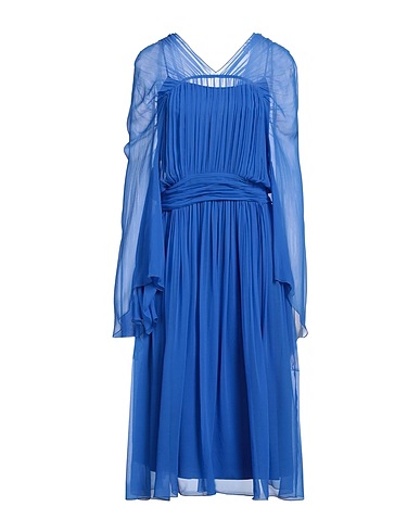 ALBERTA FERRETTI Midi dress Blue 100% Silk