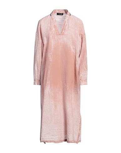 FABIANA FILIPPI Midi dress Blush 77% Cotton, 23% Polyamide, Ecobrass