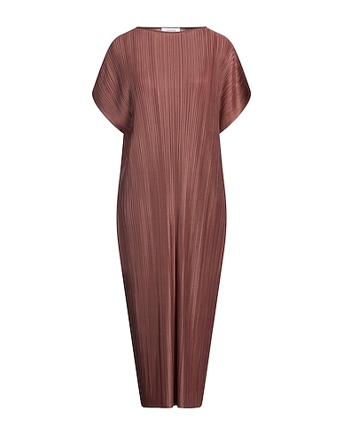 FABIANA FILIPPI Pleated dress NOCCIOLA 100% Polyester
