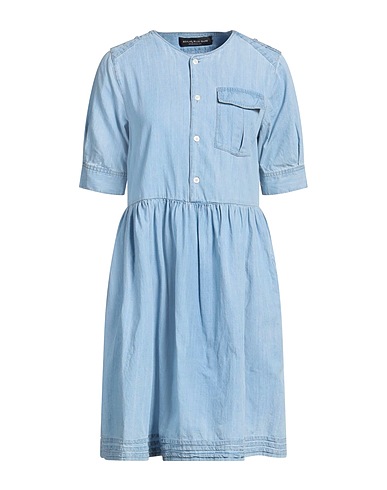 REPLAY Denim dress Blue 65% Lyocell, 35% Cotton
