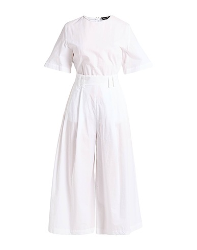 FABIANA FILIPPI Overalls & Latzhosen Weiß 100% Baumwolle