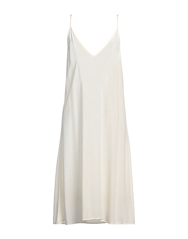 ALESSIA SANTI Midi dress Cream 100% Viscose