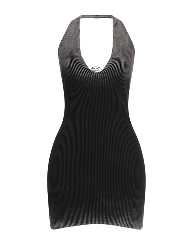 DIESEL Sheath dress Black 100% Cotton