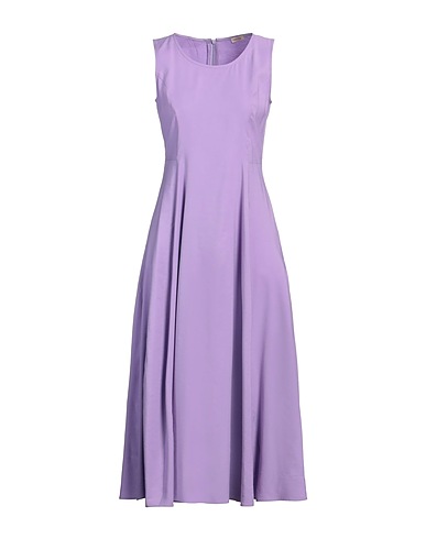 CAMICETTASNOB Vestito midi Malva 90% Viscosa, 10% Poliestere