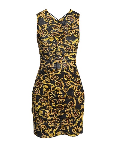 VERSACE JEANS COUTURE Short dress NERO 100% Polyester