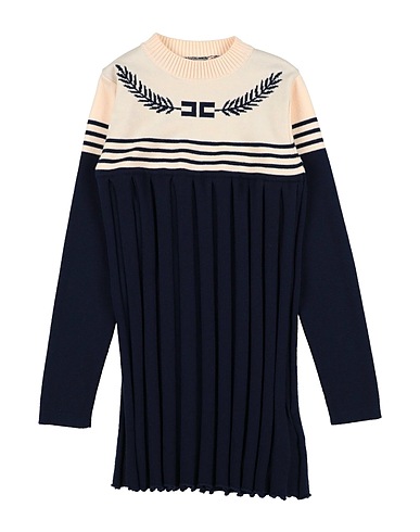 ELISABETTA FRANCHI Dress LA MIA BAMBINA Navy 51% Viscose, 31% Polyester, 18% Polyamide