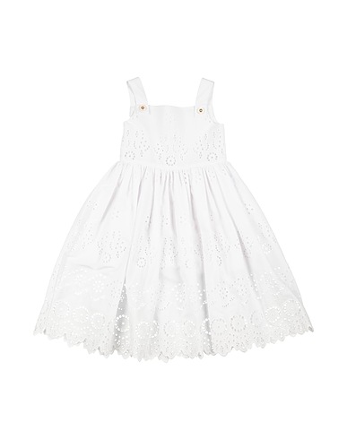 DOLCE&GABBANA Dress KIDS White 97% Cotton, 3% Polyester, Viscose