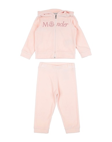 MONCLER Conjunto para bebé  Rosa claro 80% Algodón, 20% Poliéster