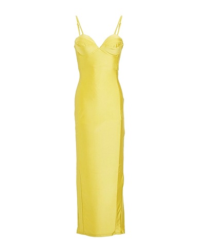 SILENCE LIMITED Long dress Military green 88% PES, 12% Elastane