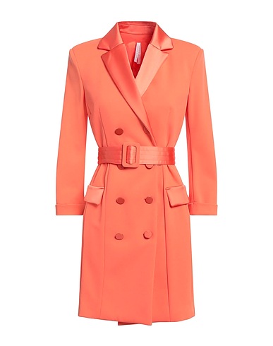 IMPERIAL Blazer dress Orange 95% Polyester, 5% Elastane