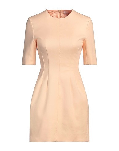 SPORTMAX Sheath dress Apricot 98% Cotton, 2% Elastane