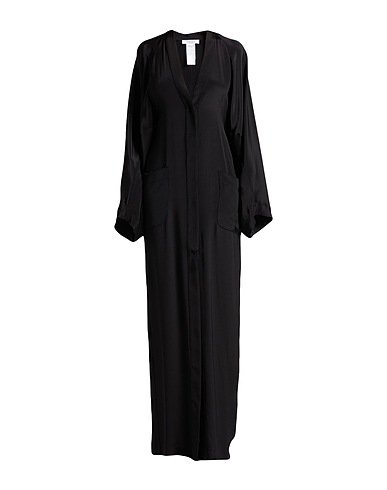 MAX MARA Long dress SFILATA Black 100% Silk