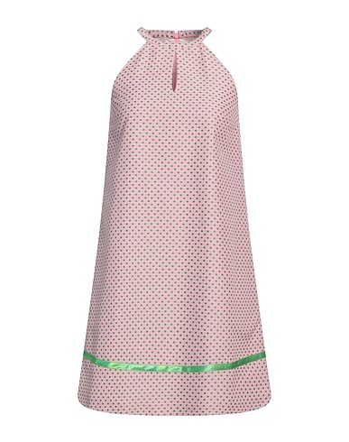 BOUTIQUE MOSCHINO Short dress Pink 61% Polyester, 39% Cotton