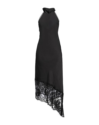 PINKO Vestido elegante Negro 100% Poliéster, Poliamida