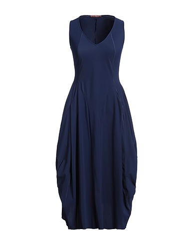HIGH Midi dress Navy blue 72% Nylon, 28% Elastane