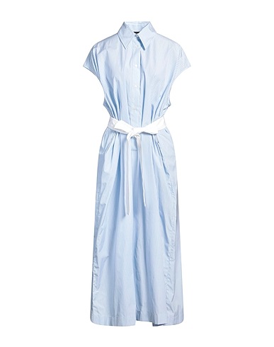 FABIANA FILIPPI Long dress Sky blue 100% Cotton