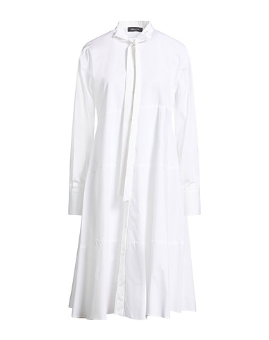 FABIANA FILIPPI Midi dress BIANCO 100% Cotton