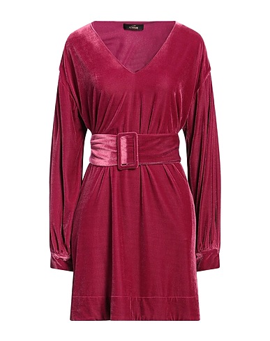 ACTITUDE by TWINSET Vestito corto Porpora 95% Poliestere, 5% Elastan