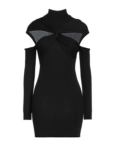 COPERNI Sheath dress Black 100% Wool