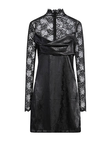 VERSACE JEANS COUTURE Sheath dress Black 97% Polyester, 3% Elastane