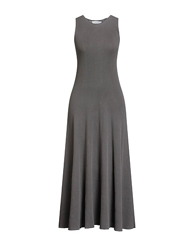 FABIANA FILIPPI Midi dress Lead 100% Cotton