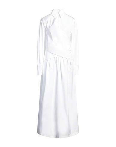FABIANA FILIPPI Long dress White 100% Cotton