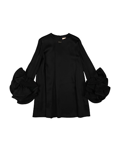 ELISABETTA FRANCHI Dress LA MIA BAMBINA Black 71% Acetate, 29% Viscose, Polyester