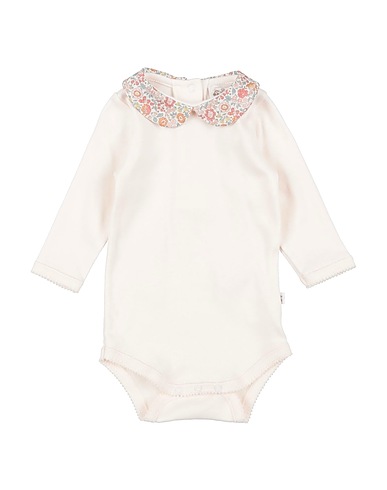 BONPOINT Baby bodysuit Ivory 100% Cotton
