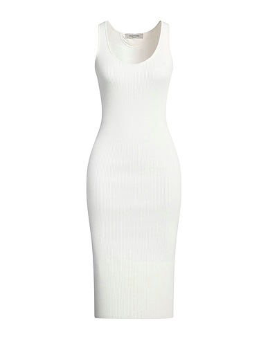 VALENTINO GARAVANI Midi dress White 100% Viscose