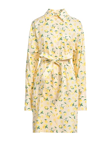 SPORTMAX Shirt dress Cream 100% Cotton