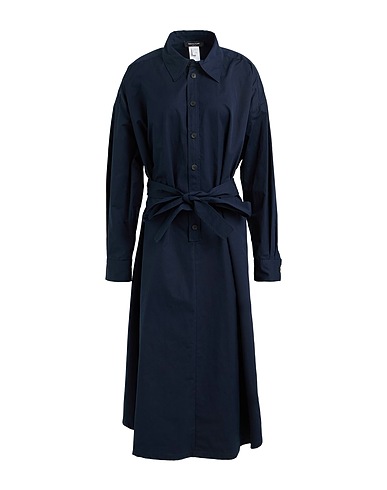 FABIANA FILIPPI Midi dress Midnight blue 100% Cotton