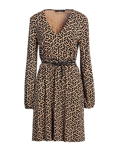 PENNYBLACK Short dress Camel 96% Viscose, 4% Elastane